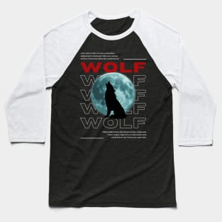 wolf Baseball T-Shirt